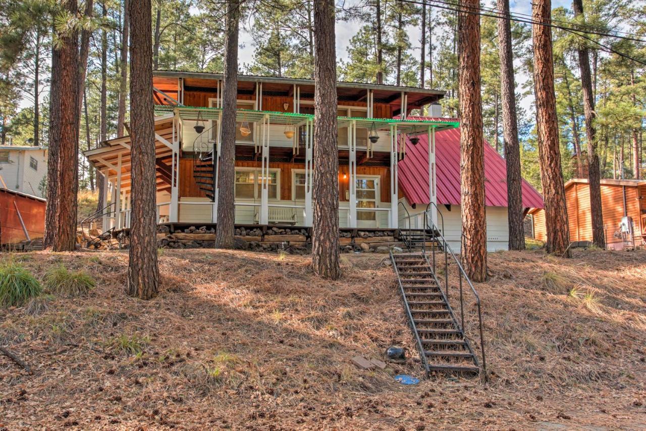 Ruidoso Cabin With Forest Views And Covered Porch Экстерьер фото