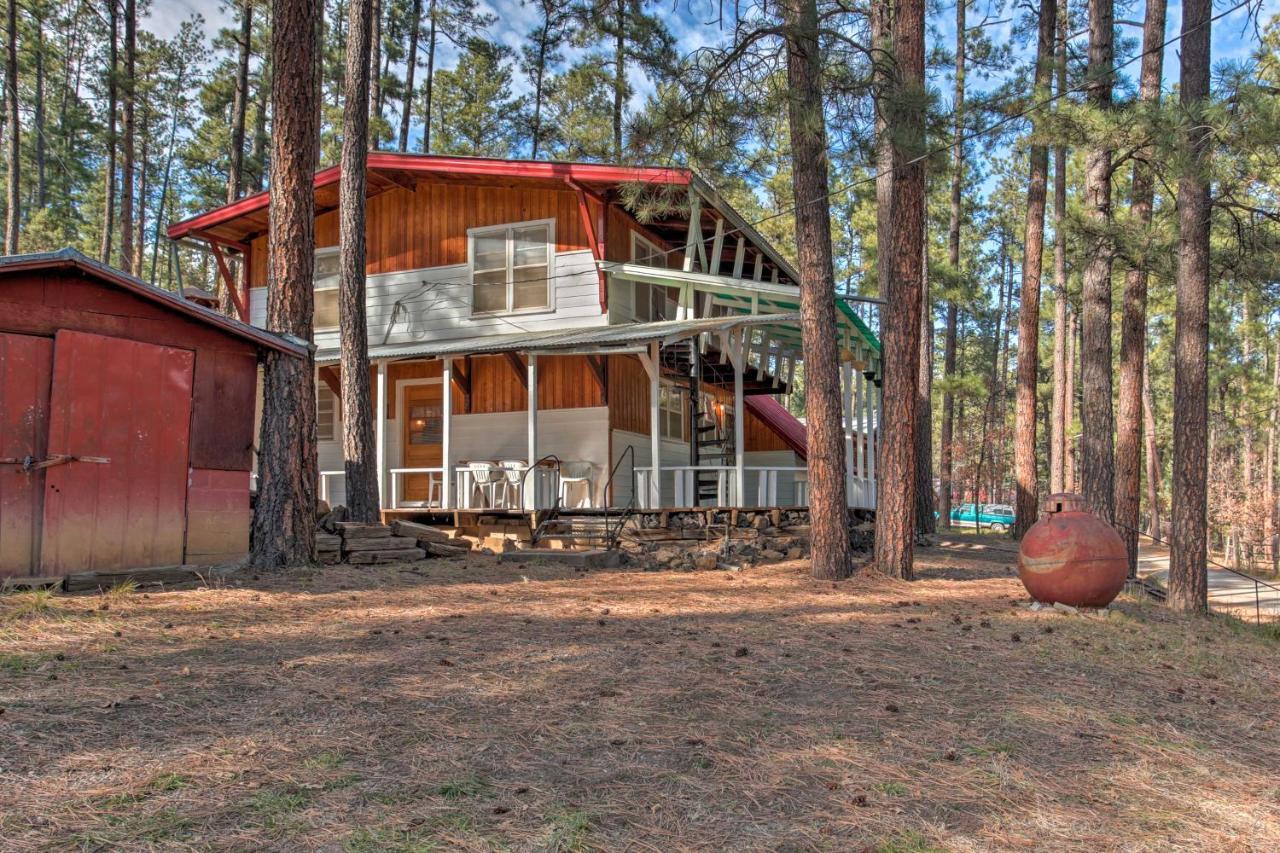 Ruidoso Cabin With Forest Views And Covered Porch Экстерьер фото