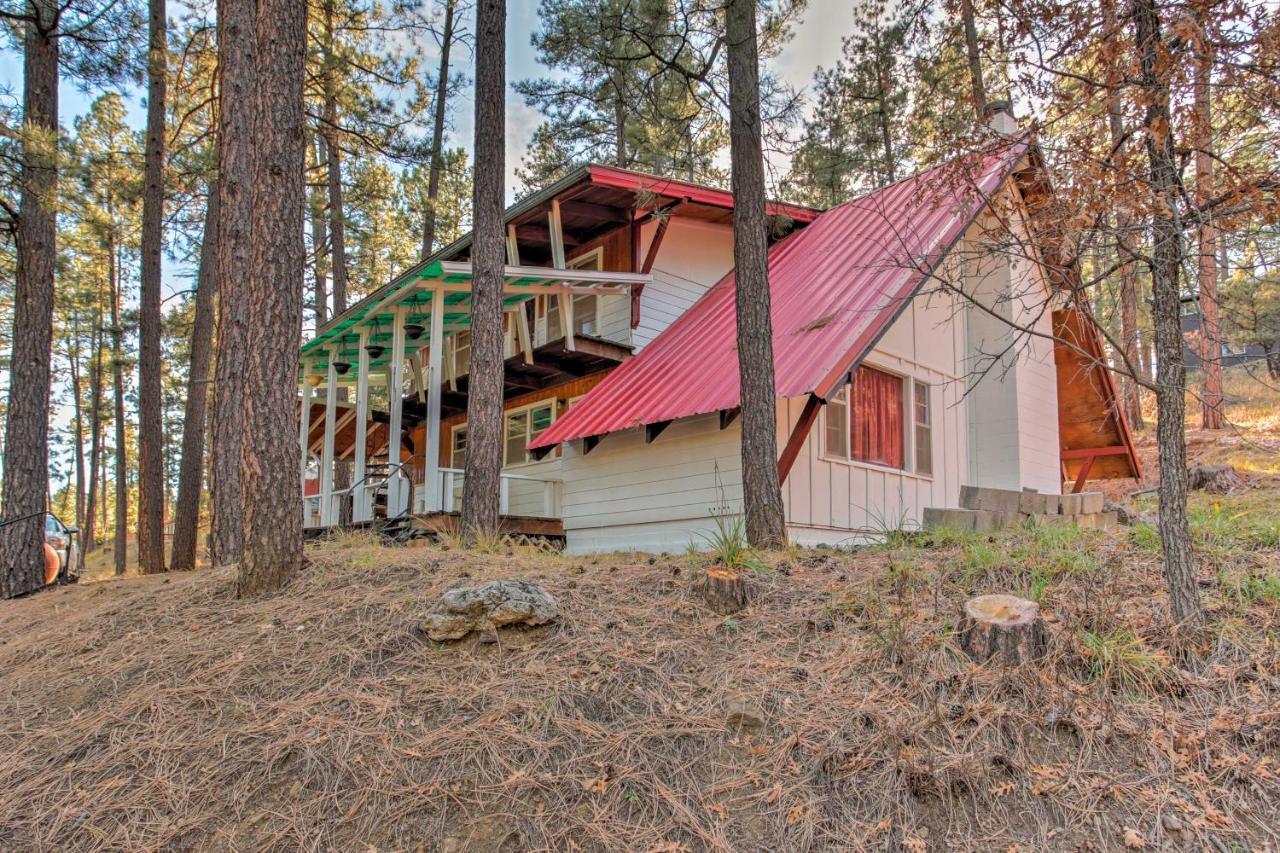 Ruidoso Cabin With Forest Views And Covered Porch Экстерьер фото